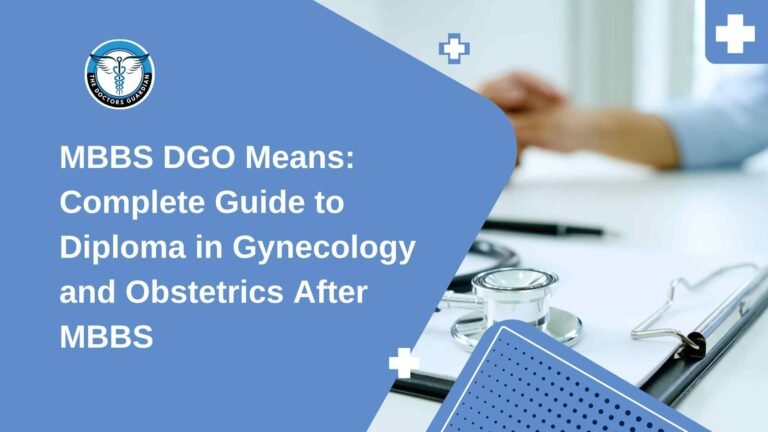 MBBS DGO Means