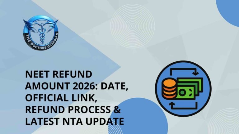 NEET Refund Amount 2026