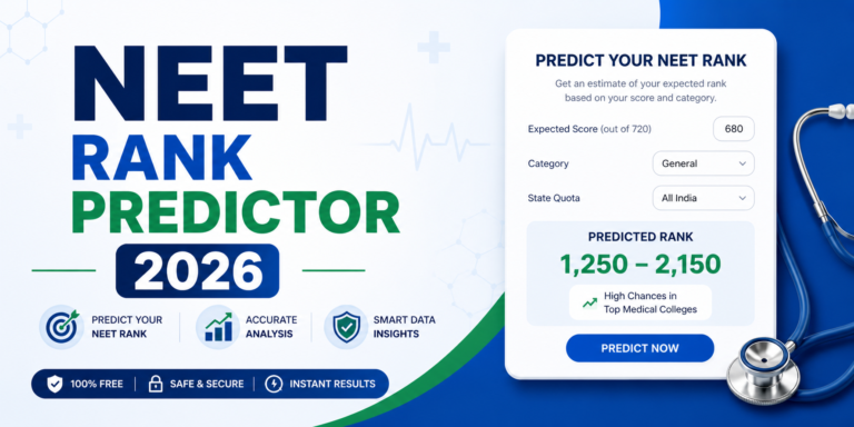 NEET rank predictor