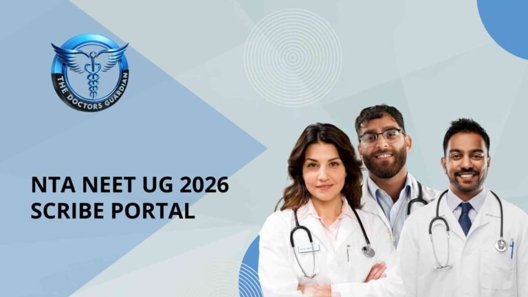 NTA NEET UG 2026 Scribe Portal