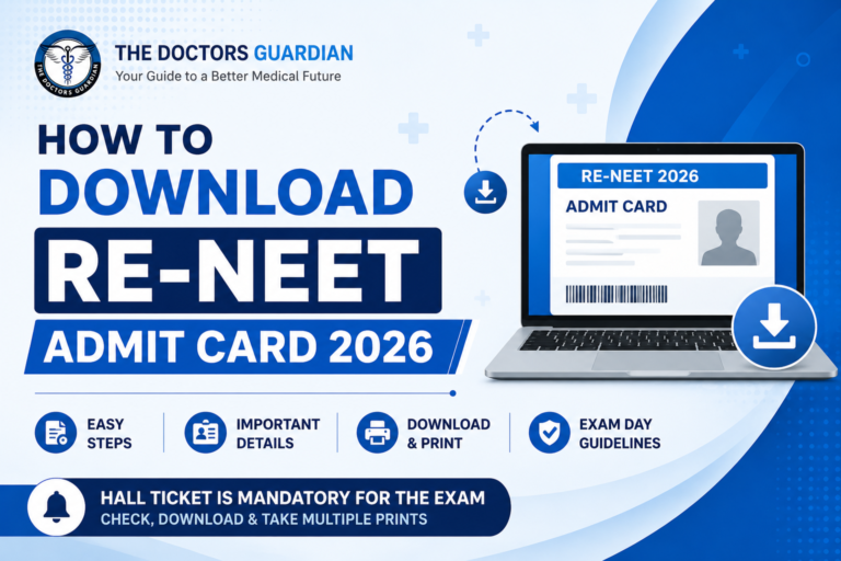Download Re-NEET Admit Card 2026
