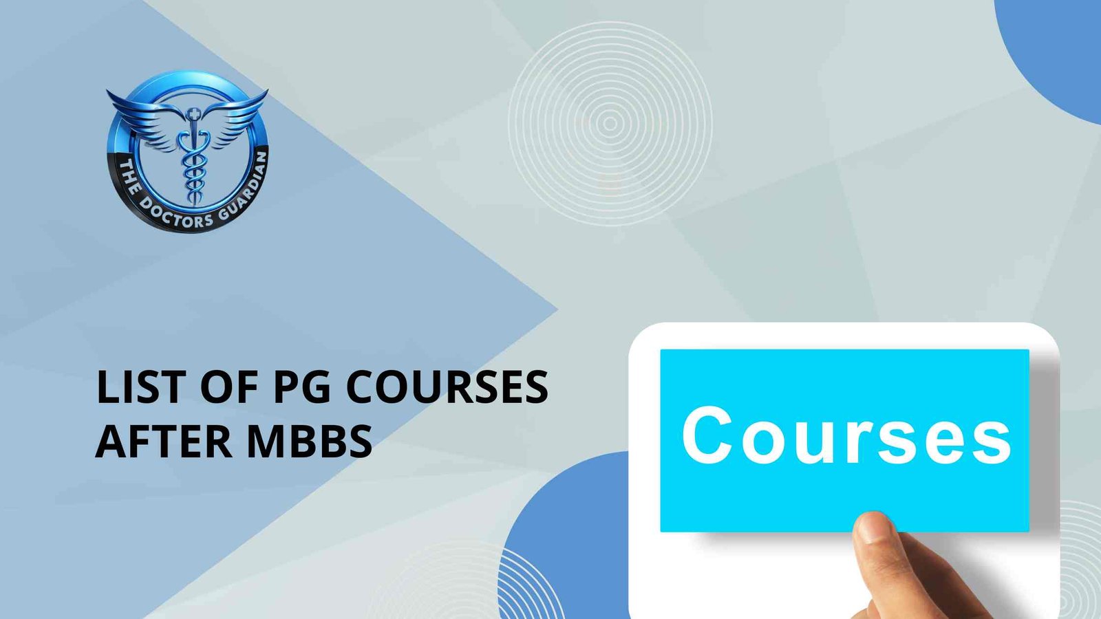List of PG Courses After MBBS