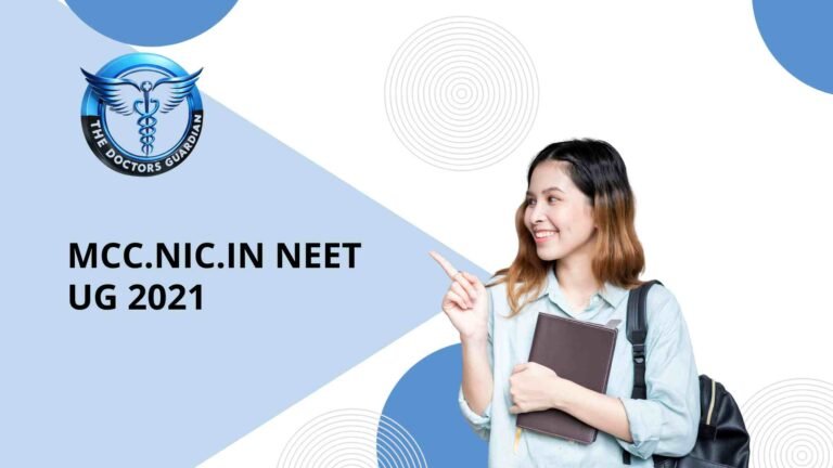 MCC.nic.in NEET UG 2021