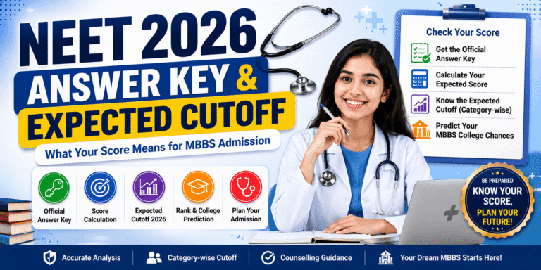 NEET 2026 Answer Key & Expected Cutoff