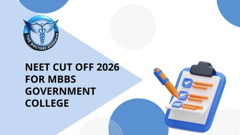 NEET Cut Off 2026 for MBBS Government College