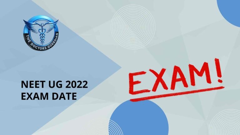 NEET UG 2022 Exam Date