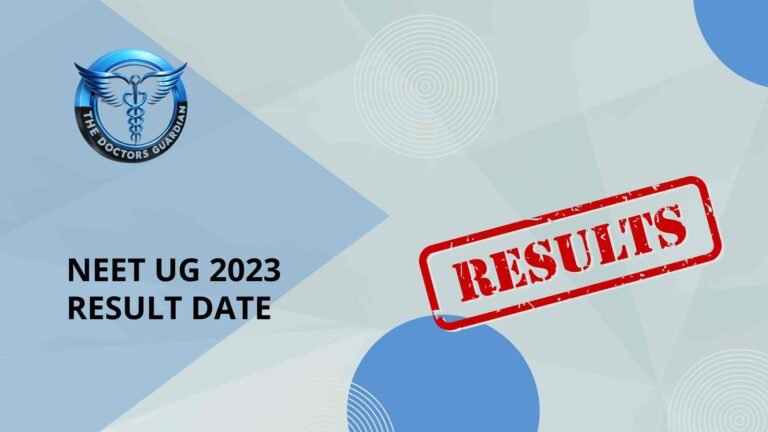 NEET UG 2023 Result Date