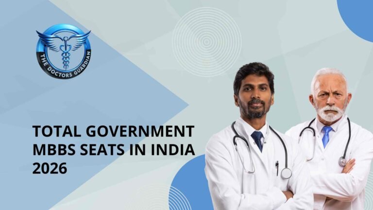 Total Government MBBS Seats in India 2026