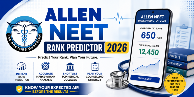 Allen NEET Rank Predictor 2026