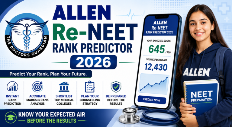 Allen Re-NEET Rank Predictor 2026