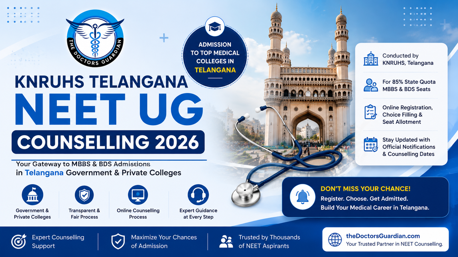 KNRUHS Telangana NEET UG Counselling 2026