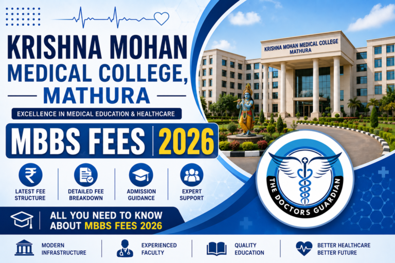 Krishna Mohan Medical College, Mathura MBBS Fees 2026