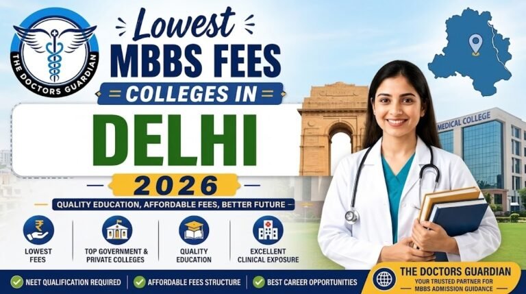 Lowest MBBS Fees Colleges in Delhi 2026