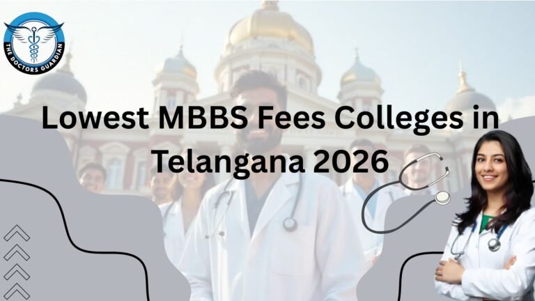Lowest MBBS Fees Colleges in Telangana 2026