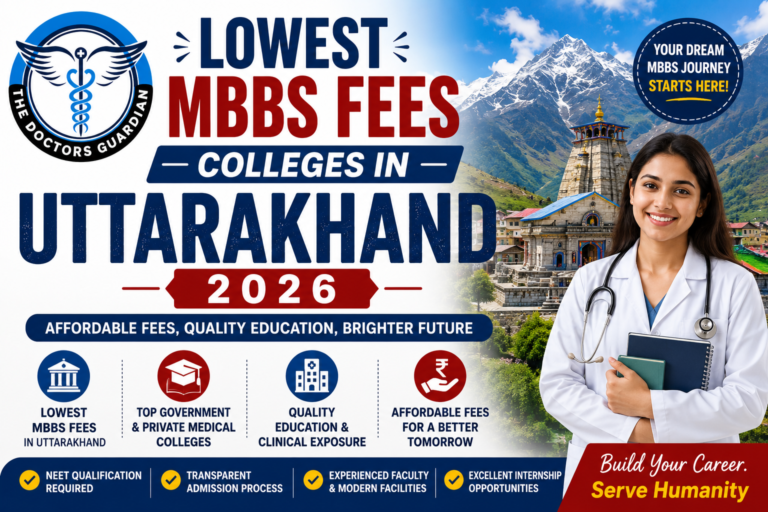 Lowest MBBS Fees Colleges in Uttarakhand 2026