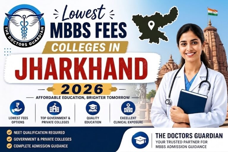 Lowest MBBS Fees Colleges in jharkhand 2026 