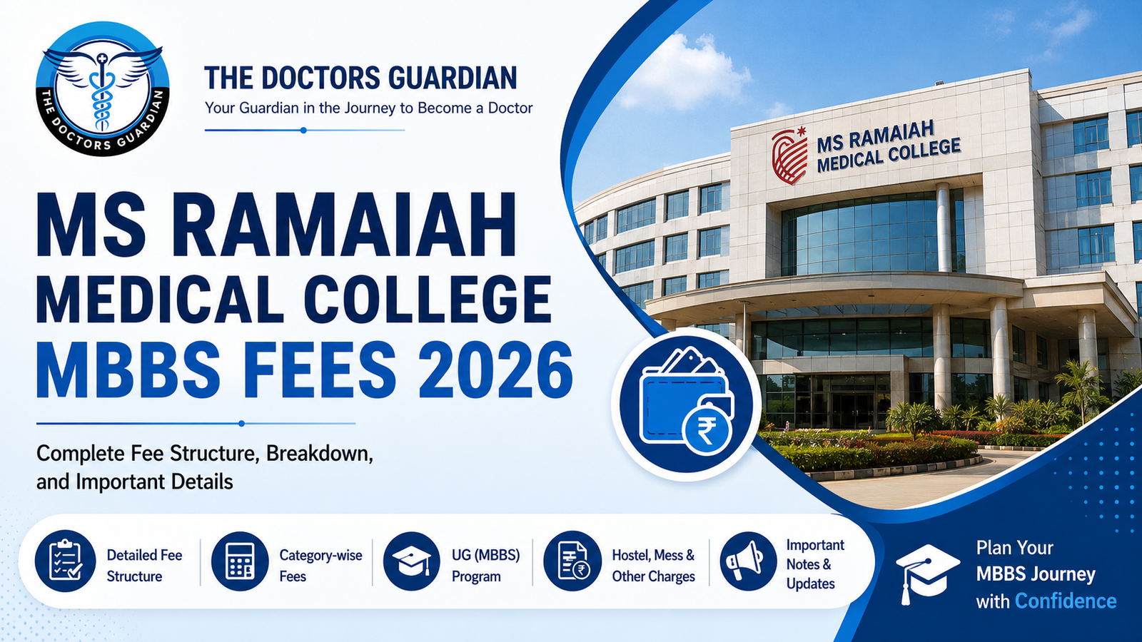 MS Ramaiah Medical College MBBS Fees 2026