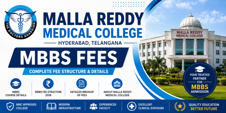 Malla Reddy Medical College MBBS Fees 2026