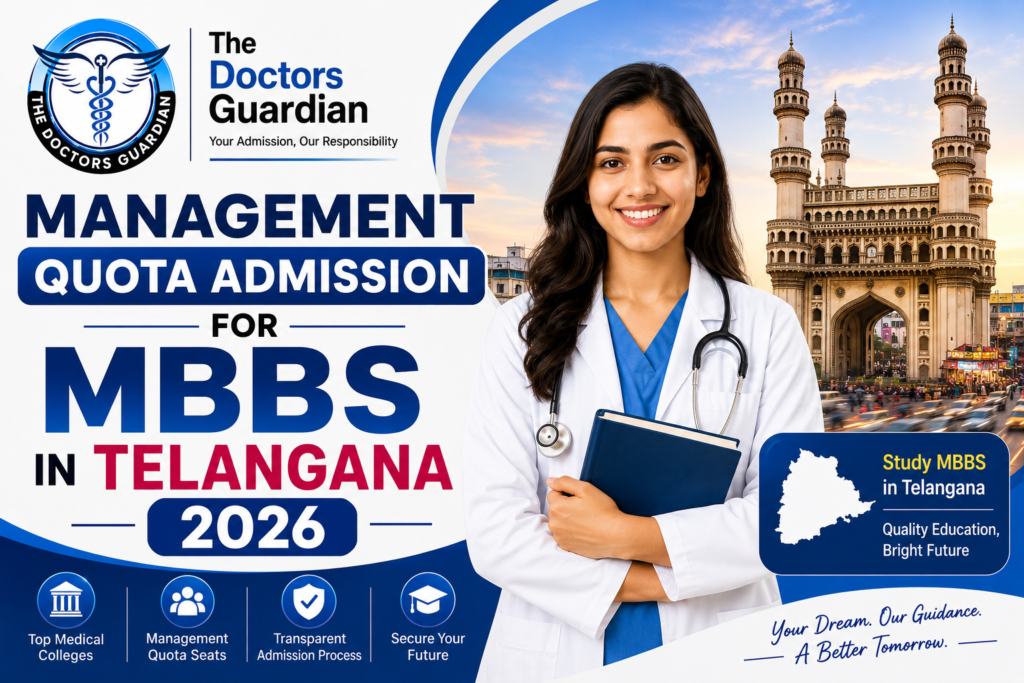Management Quota Admission for MBBS in Telangana 2026