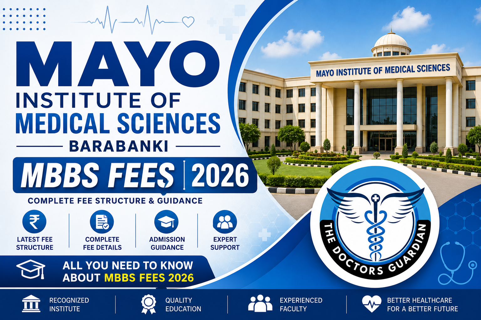 Mayo Institute of Medical Sciences Barabanki MBBS Fees 2026