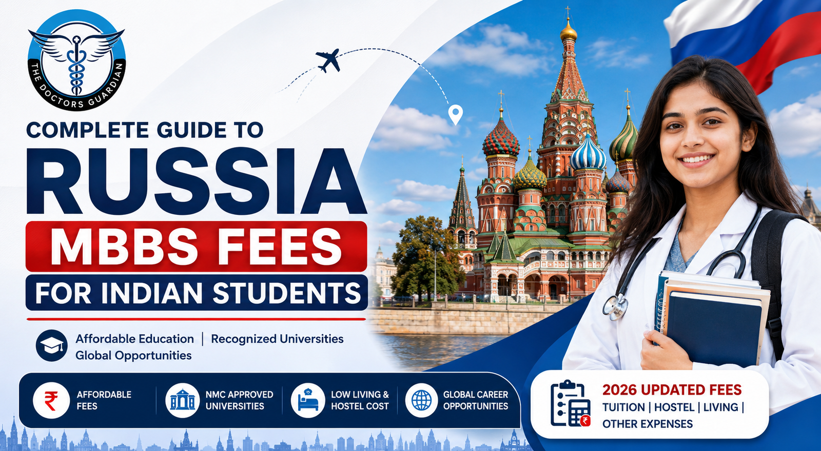 Russia MBBS fees for Indian students