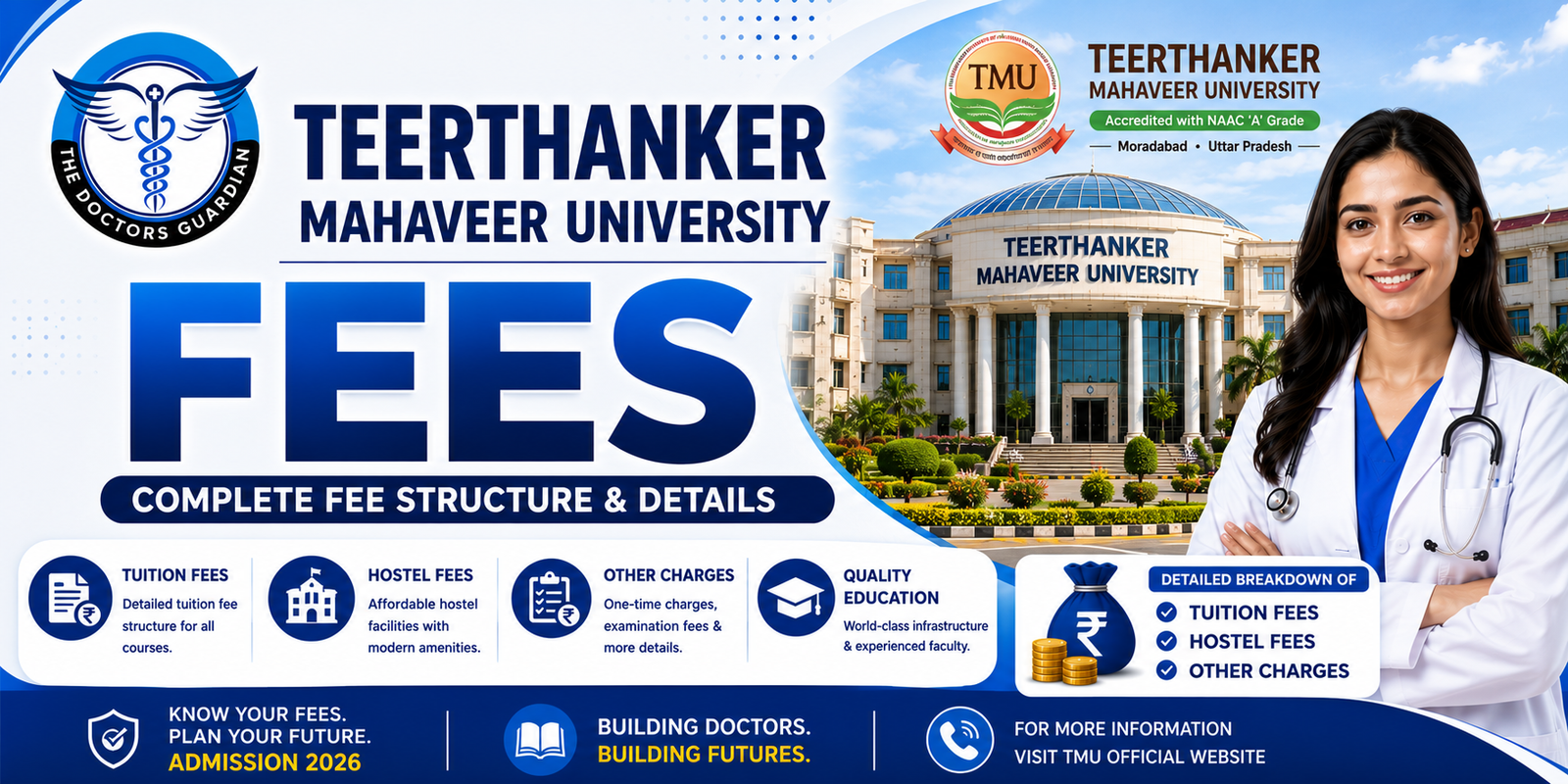 Teerthanker Mahaveer University Fees