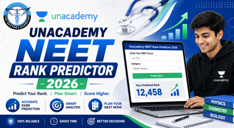 Unacademy NEET Rank Predictor 2026