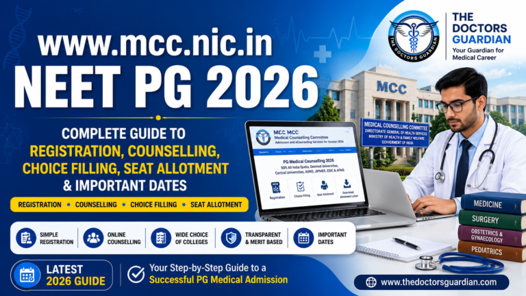 www.mcc.nic.in NEET PG 2026