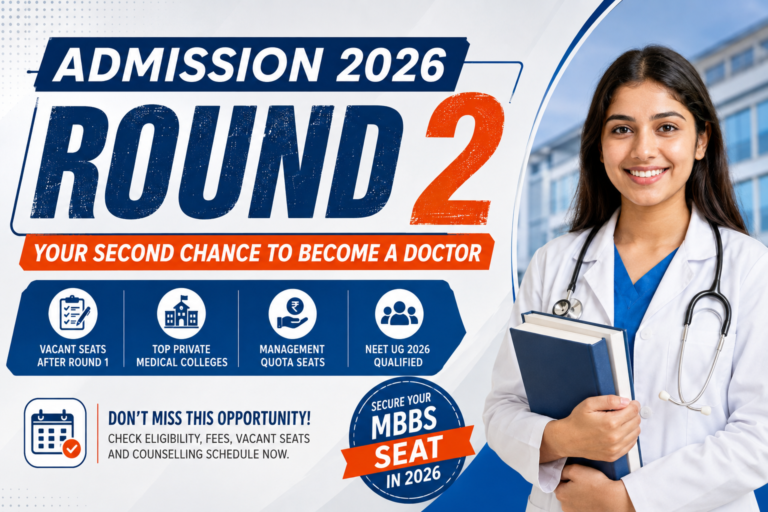 Admission 2026 Round 2