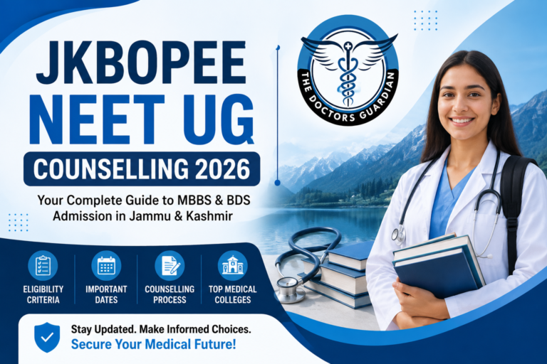 JKBOPEE NEET UG Counselling 2026