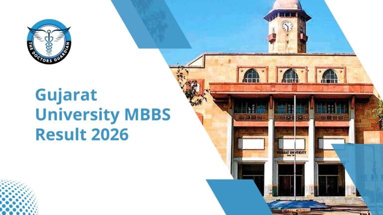 Gujarat University MBBS Result 2026