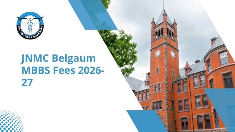 JNMC Belgaum MBBS Fees 2026-27