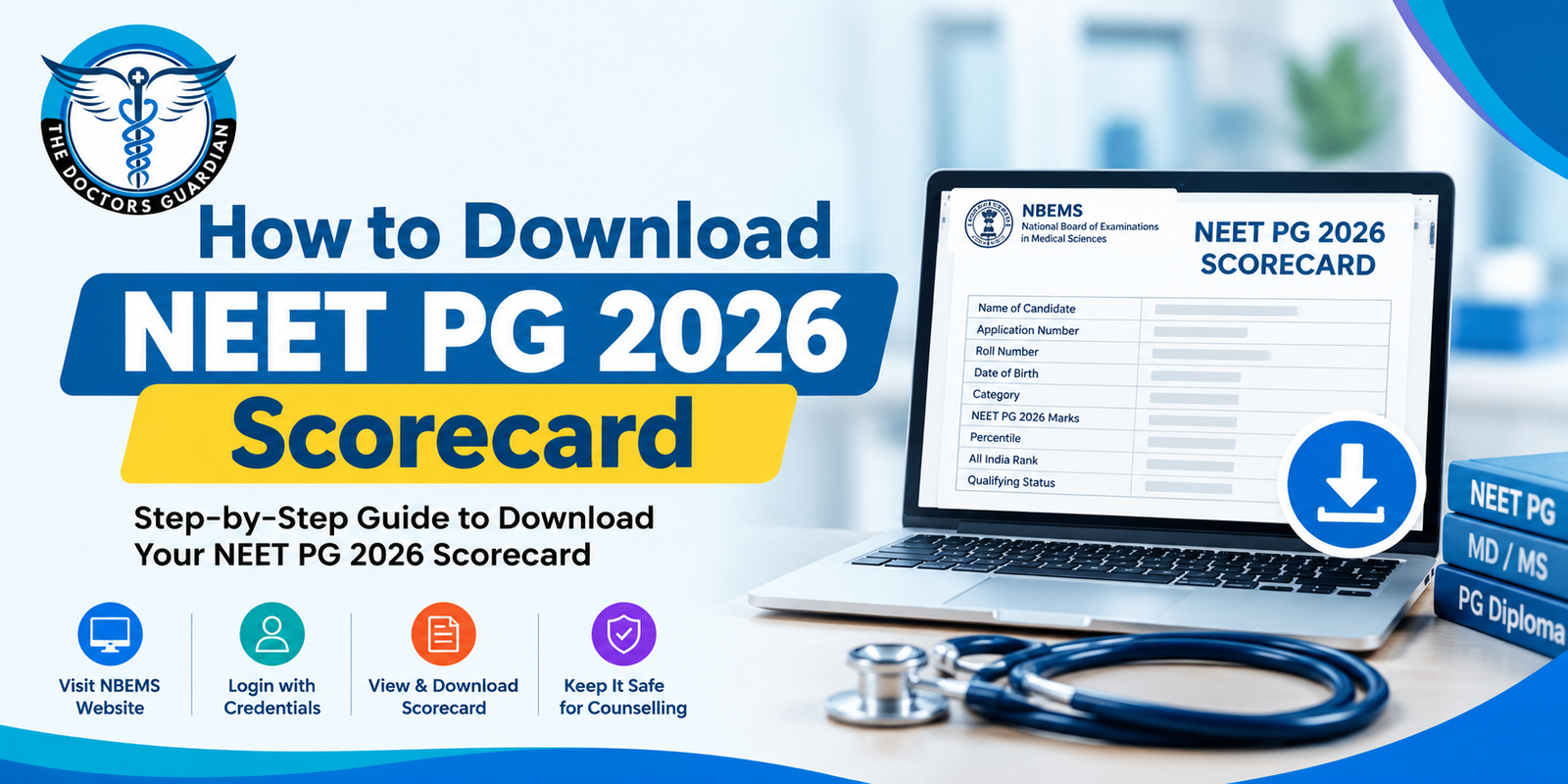 How to Download NEET PG 2026 Scorecard