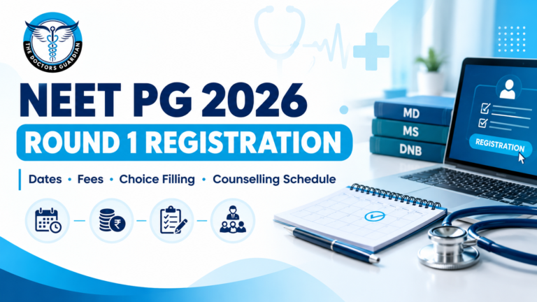 NEET PG 2026 Round 1 Registration